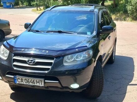 Хендай Санта Фе 2006 у Корсунь-Шевченковском на Automoto.ua Чорний Хендай Санта Фе, об'ємом двигуна 2.2 л та пробігом 256 тис. км за 9700 $, фото 1 на Automoto.ua