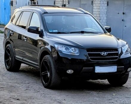 Черный Хендай Санта Фе, объемом двигателя 2.2 л и пробегом 280 тыс. км за 6600 $, фото 1 на Automoto.ua