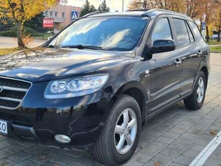 Чорний Хендай Санта Фе, об'ємом двигуна 2.2 л та пробігом 195 тис. км за 9500 $, фото 1 на Automoto.ua