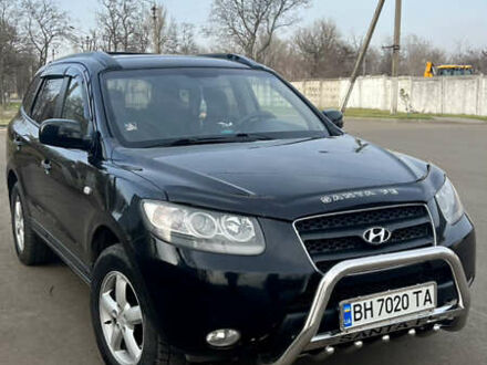 Хендай Санта Фе 2006 в Березовке на Automoto.ua Черный Хендай Санта Фе, объемом двигателя 1.99 л и пробегом 240 тыс. км за 9200 $, фото 1 на Automoto.ua
