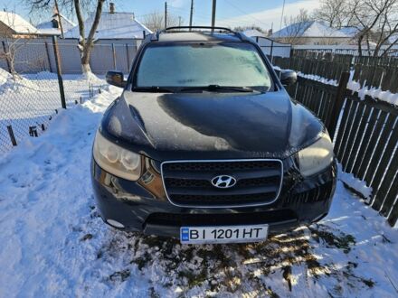 Черный Хендай Санта Фе, объемом двигателя 2.2 л и пробегом 280 тыс. км за 8000 $, фото 1 на Automoto.ua