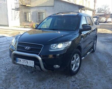 Черный Хендай Санта Фе, объемом двигателя 2.19 л и пробегом 278 тыс. км за 8300 $, фото 1 на Automoto.ua