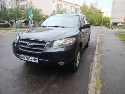 Хендай Санта Фе 2006 в Ахтырке на Automoto.ua Черный Хендай Санта Фе, объемом двигателя 2.7 л и пробегом 295 тыс. км за 8700 $, фото 1 на Automoto.ua