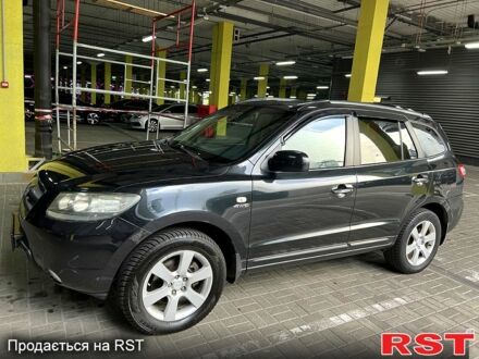 Черный Хендай Санта Фе, объемом двигателя 2.2 л и пробегом 314 тыс. км за 8600 $, фото 1 на Automoto.ua