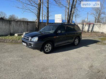 Хендай Санта Фе 2006 у Надворной на Automoto.ua Чорний Хендай Санта Фе, об'ємом двигуна 2 л та пробігом 250 тис. км за 6600 $, фото 1 на Automoto.ua