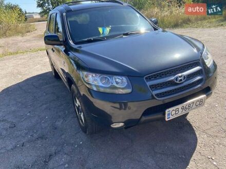 Чорний Хендай Санта Фе, об'ємом двигуна 2.19 л та пробігом 333 тис. км за 8900 $, фото 1 на Automoto.ua
