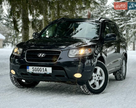 Черный Хендай Санта Фе, объемом двигателя 2.2 л и пробегом 250 тыс. км за 8000 $, фото 1 на Automoto.ua