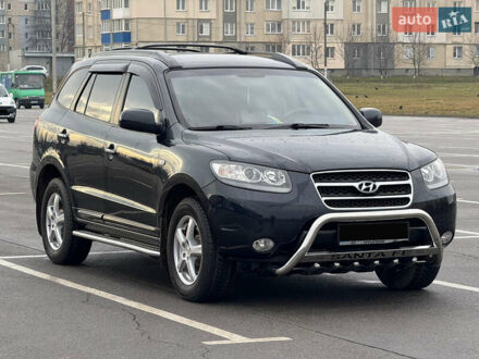 Хендай Санта Фе 2007 в Каменце-Подольском на Automoto.ua Черный Хендай Санта Фе, объемом двигателя 2.19 л и пробегом 178 тыс. км за 10100 $, фото 1 на Automoto.ua