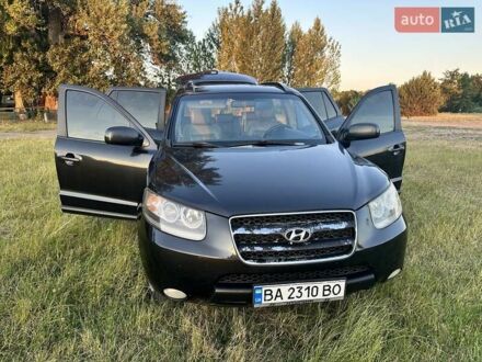 Хендай Санта Фе 2007 в Новоархангельске на Automoto.ua Черный Хендай Санта Фе, объемом двигателя 2.7 л и пробегом 503 тыс. км за 7500 $, фото 1 на Automoto.ua