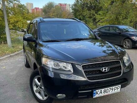 Черный Хендай Санта Фе, объемом двигателя 2.7 л и пробегом 200 тыс. км за 9499 $, фото 1 на Automoto.ua