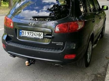 Хендай Санта Фе 2007 в Кременчуге на Automoto.ua Черный Хендай Санта Фе, объемом двигателя 2.2 л и пробегом 280 тыс. км за 9200 $, фото 1 на Automoto.ua
