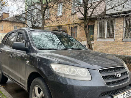Черный Хендай Санта Фе, объемом двигателя 2.2 л и пробегом 347 тыс. км за 6500 $, фото 1 на Automoto.ua