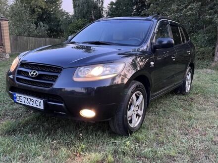 Черный Хендай Санта Фе, объемом двигателя 2.2 л и пробегом 240 тыс. км за 9800 $, фото 1 на Automoto.ua
