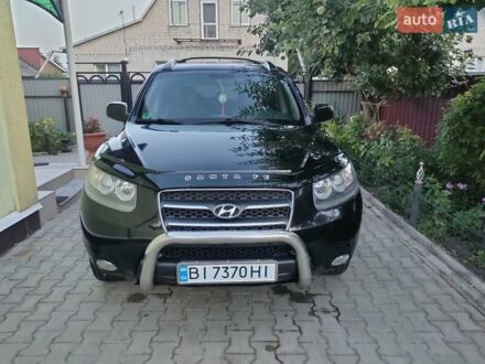 Черный Хендай Санта Фе, объемом двигателя 2.19 л и пробегом 295 тыс. км за 9500 $, фото 1 на Automoto.ua