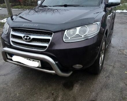 Черный Хендай Санта Фе, объемом двигателя 2.7 л и пробегом 252 тыс. км за 9200 $, фото 1 на Automoto.ua
