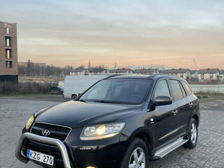 Черный Хендай Санта Фе, объемом двигателя 2.2 л и пробегом 300 тыс. км за 5200 $, фото 1 на Automoto.ua