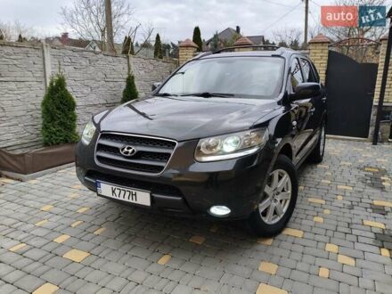 Черный Хендай Санта Фе, объемом двигателя 2.2 л и пробегом 296 тыс. км за 9799 $, фото 1 на Automoto.ua