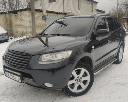 Черный Хендай Санта Фе, объемом двигателя 2.7 л и пробегом 308 тыс. км за 9200 $, фото 1 на Automoto.ua
