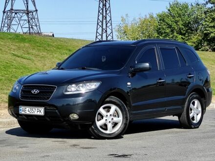 Хендай Санта Фе 2007 у Дніпро (Дніпропетровську) на Automoto.ua Чорний Хендай Санта Фе, об'ємом двигуна 2.2 л та пробігом 196 тис. км за 10900 $, фото 1 на Automoto.ua