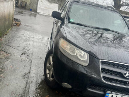 Черный Хендай Санта Фе, объемом двигателя 2.2 л и пробегом 300 тыс. км за 7000 $, фото 1 на Automoto.ua