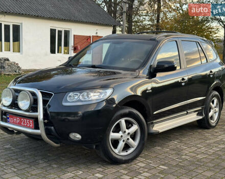 Чорний Хендай Санта Фе, об'ємом двигуна 2.2 л та пробігом 243 тис. км за 9450 $, фото 1 на Automoto.ua
