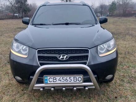 Черный Хендай Санта Фе, объемом двигателя 2.7 л и пробегом 315 тыс. км за 9800 $, фото 1 на Automoto.ua