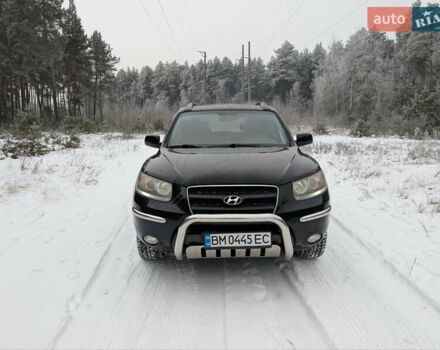 Черный Хендай Санта Фе, объемом двигателя 2.19 л и пробегом 165 тыс. км за 8999 $, фото 1 на Automoto.ua