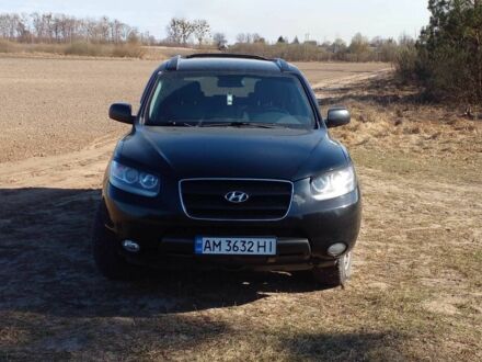 Черный Хендай Санта Фе, объемом двигателя 2.7 л и пробегом 248 тыс. км за 7300 $, фото 1 на Automoto.ua