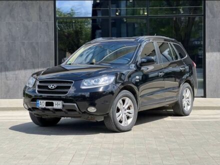 Черный Хендай Санта Фе, объемом двигателя 2.2 л и пробегом 240 тыс. км за 8299 $, фото 1 на Automoto.ua
