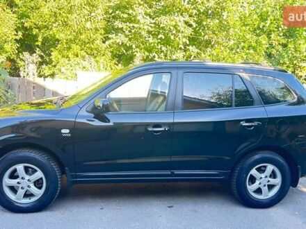 Черный Хендай Санта Фе, объемом двигателя 2.7 л и пробегом 227 тыс. км за 10700 $, фото 1 на Automoto.ua