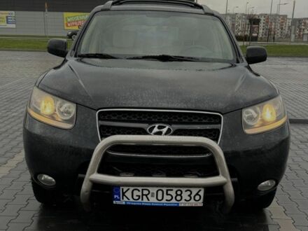 Хендай Санта Фе 2008 в Запорожье на Automoto.ua Черный Хендай Санта Фе, объемом двигателя 2.2 л и пробегом 192 тыс. км за 2057 $, фото 1 на Automoto.ua