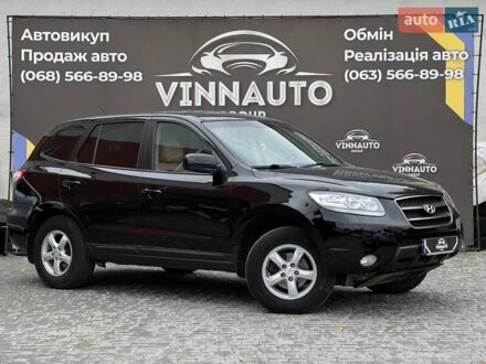 Черный Хендай Санта Фе, объемом двигателя 2.7 л и пробегом 361 тыс. км за 8300 $, фото 1 на Automoto.ua