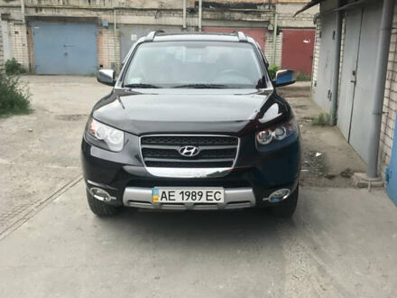 Хендай Санта Фе 2008 у Дніпро (Дніпропетровську) на Automoto.ua Чорний Хендай Санта Фе, об'ємом двигуна 2.7 л та пробігом 170 тис. км за 9700 $, фото 1 на Automoto.ua