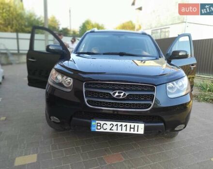 Черный Хендай Санта Фе, объемом двигателя 2.7 л и пробегом 233 тыс. км за 10000 $, фото 1 на Automoto.ua