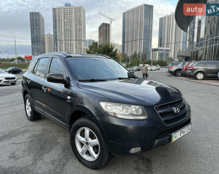 Черный Хендай Санта Фе, объемом двигателя 2.7 л и пробегом 401 тыс. км за 8700 $, фото 1 на Automoto.ua