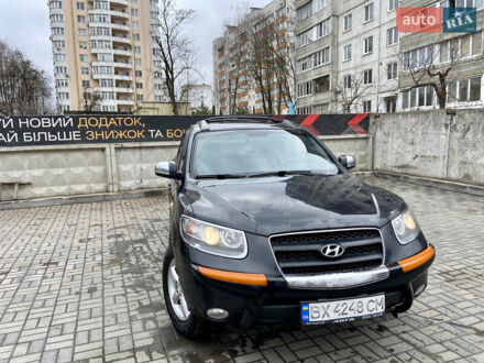 Хендай Санта Фе 2008 в Хмельницком на Automoto.ua Черный Хендай Санта Фе, объемом двигателя 2.7 л и пробегом 267 тыс. км за 8700 $, фото 1 на Automoto.ua
