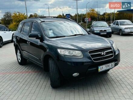 Хендай Санта Фе 2008 в Виннице на Automoto.ua Черный Хендай Санта Фе, объемом двигателя 2.2 л и пробегом 250 тыс. км за 10200 $, фото 1 на Automoto.ua