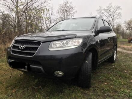 Черный Хендай Санта Фе, объемом двигателя 2.2 л и пробегом 201 тыс. км за 10200 $, фото 1 на Automoto.ua