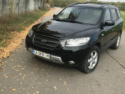 Черный Хендай Санта Фе, объемом двигателя 2.2 л и пробегом 317 тыс. км за 8900 $, фото 1 на Automoto.ua