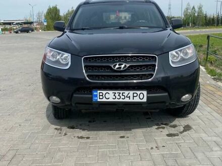 Черный Хендай Санта Фе, объемом двигателя 2.2 л и пробегом 245 тыс. км за 7700 $, фото 1 на Automoto.ua