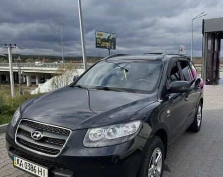 Чорний Хендай Санта Фе, об'ємом двигуна 2.19 л та пробігом 194 тис. км за 12100 $, фото 1 на Automoto.ua