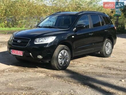 Черный Хендай Санта Фе, объемом двигателя 2.2 л и пробегом 264 тыс. км за 10800 $, фото 1 на Automoto.ua