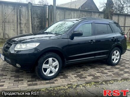 Черный Хендай Санта Фе, объемом двигателя 2.7 л и пробегом 217 тыс. км за 7900 $, фото 1 на Automoto.ua