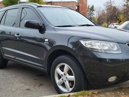 Черный Хендай Санта Фе, объемом двигателя 2.7 л и пробегом 182 тыс. км за 10000 $, фото 1 на Automoto.ua
