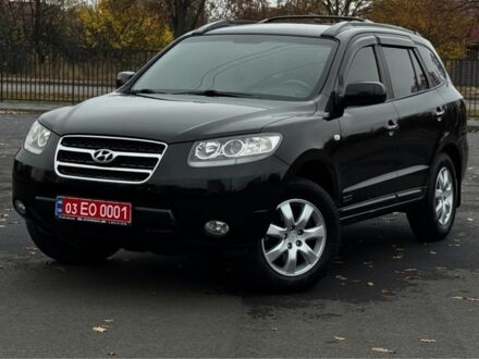 Черный Хендай Санта Фе, объемом двигателя 2.2 л и пробегом 248 тыс. км за 9900 $, фото 1 на Automoto.ua
