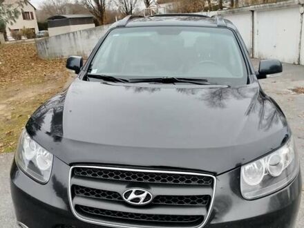 Черный Хендай Санта Фе, объемом двигателя 2.19 л и пробегом 220 тыс. км за 12000 $, фото 1 на Automoto.ua