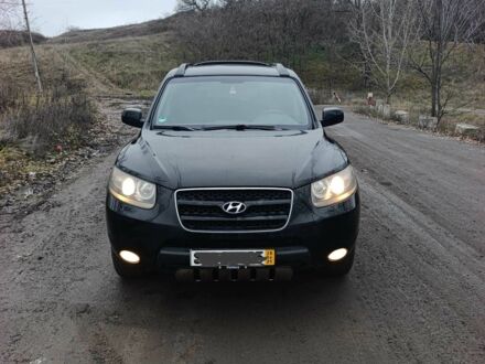 Черный Хендай Санта Фе, объемом двигателя 2.2 л и пробегом 228 тыс. км за 5700 $, фото 1 на Automoto.ua
