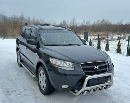 Черный Хендай Санта Фе, объемом двигателя 2.2 л и пробегом 185 тыс. км за 9700 $, фото 1 на Automoto.ua