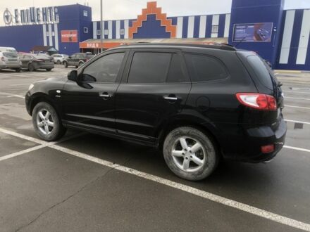 Черный Хендай Санта Фе, объемом двигателя 2.2 л и пробегом 242 тыс. км за 9600 $, фото 1 на Automoto.ua