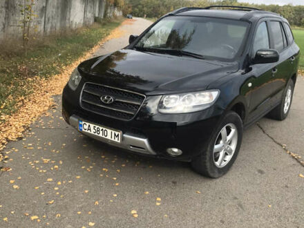 Чорний Хендай Санта Фе, об'ємом двигуна 2.2 л та пробігом 317 тис. км за 8900 $, фото 1 на Automoto.ua